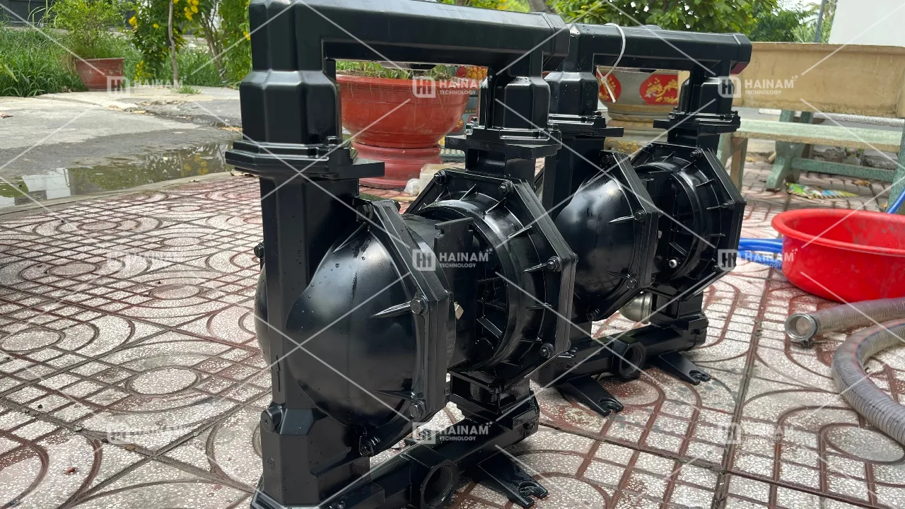 bơm màng aro bơm bột