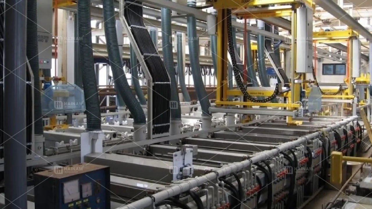 bơm màng aro ngành xi mạ