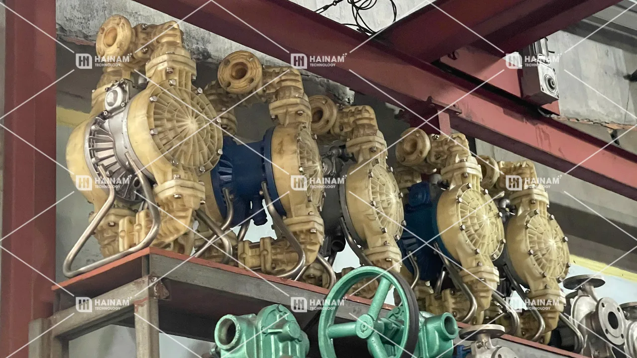 bơm màng hóa chất yamada