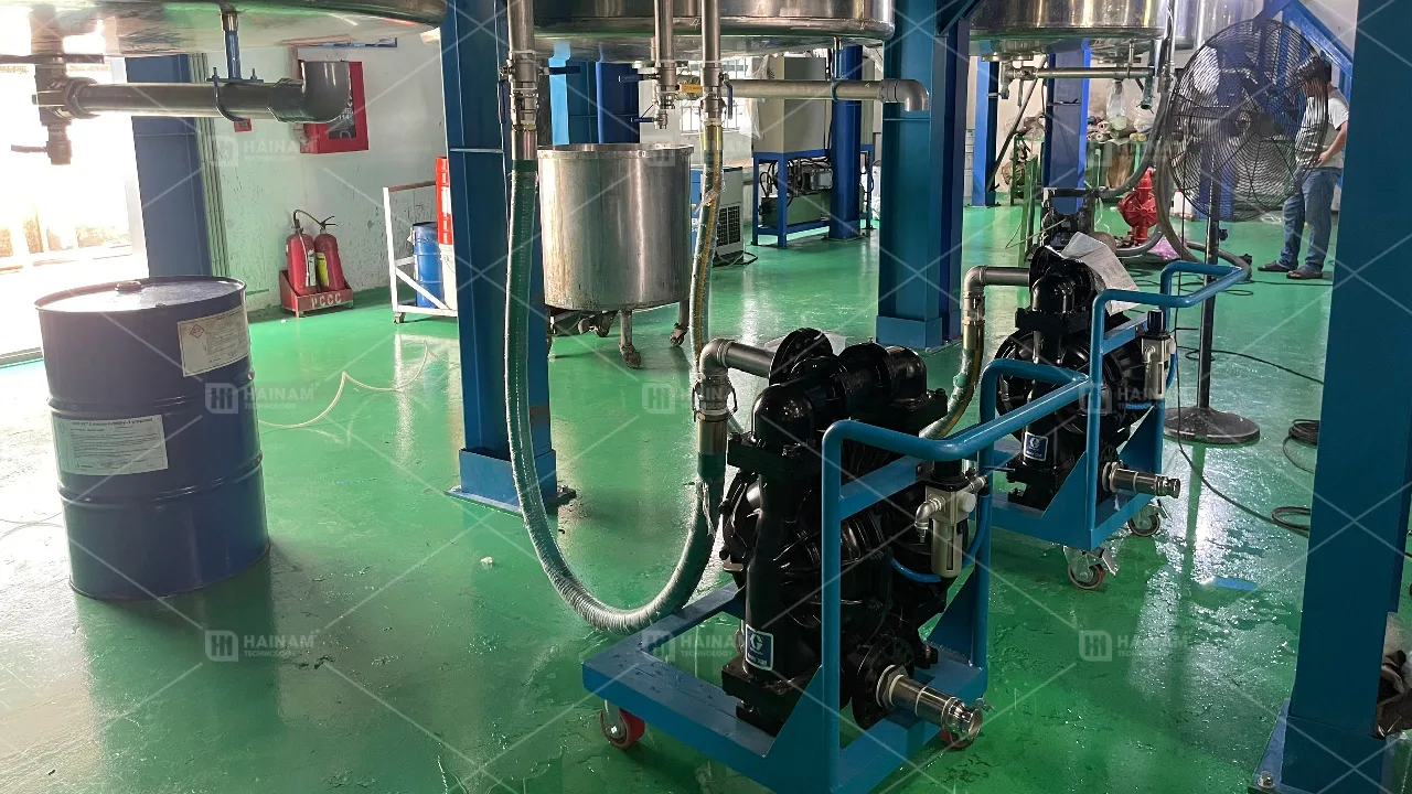 bơm màng husky được nhà máy tin dùng