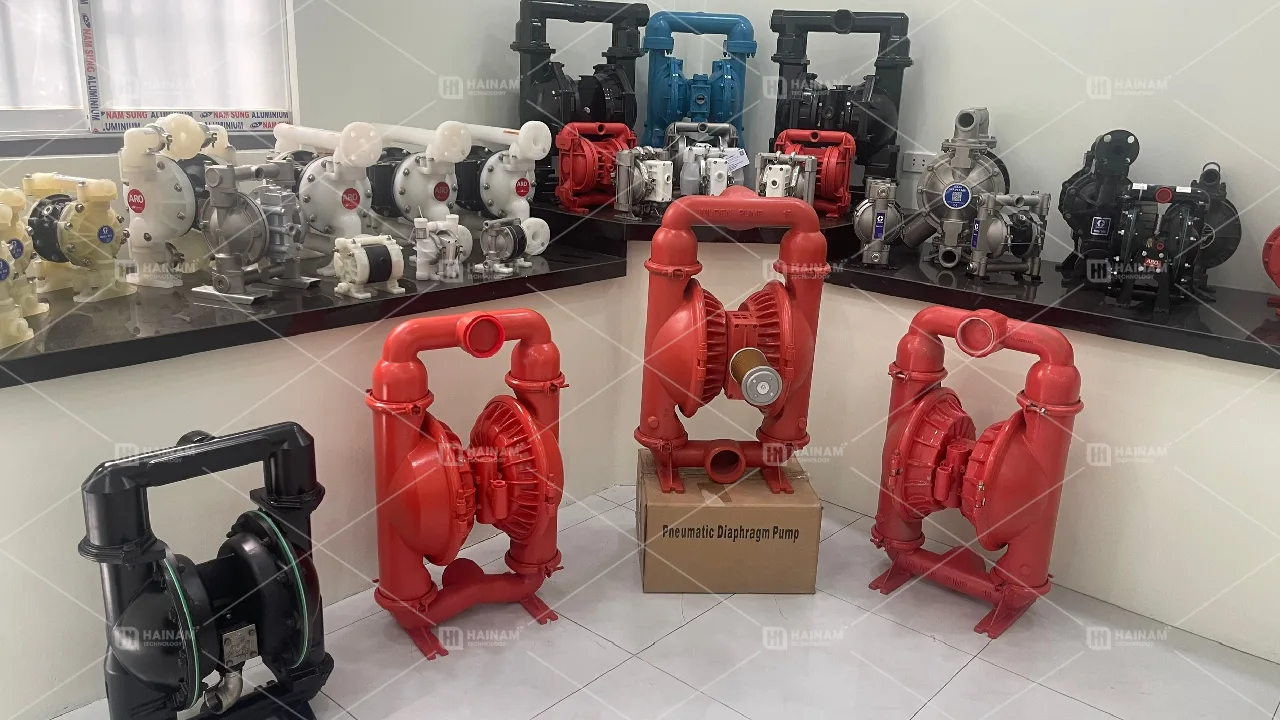 bơm màng khí nén đa dạng model