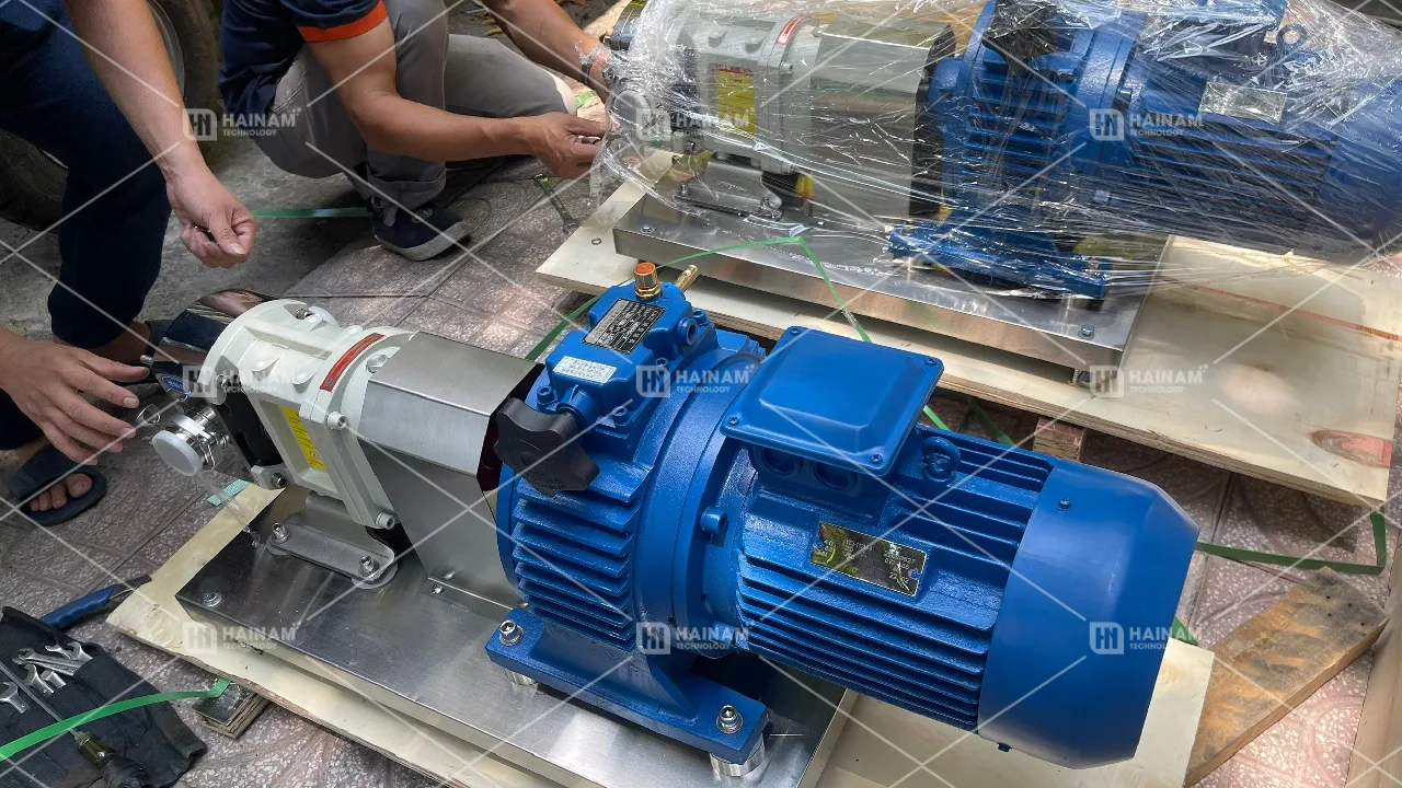 máy bơm cánh khế công suất lớn