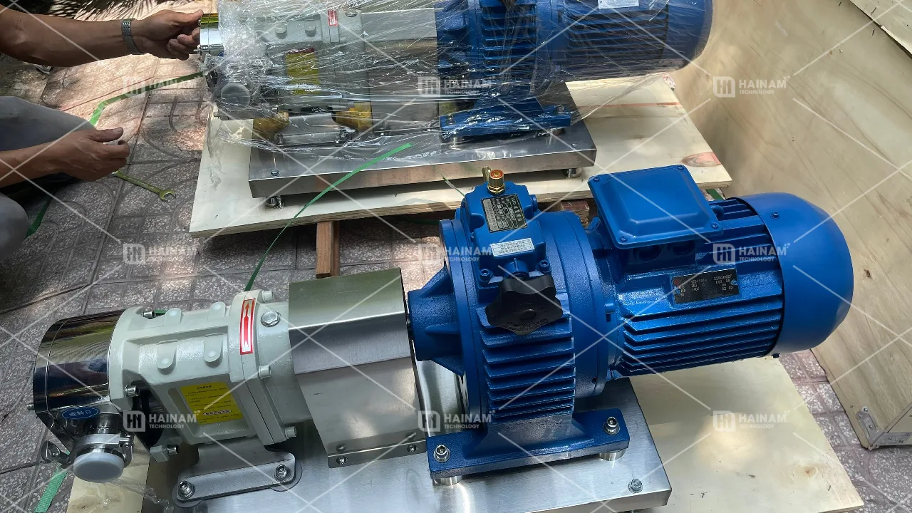 máy bơm cánh khế thực phẩm