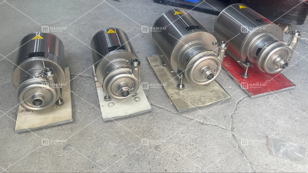 máy bơm ly tâm thực phẩm