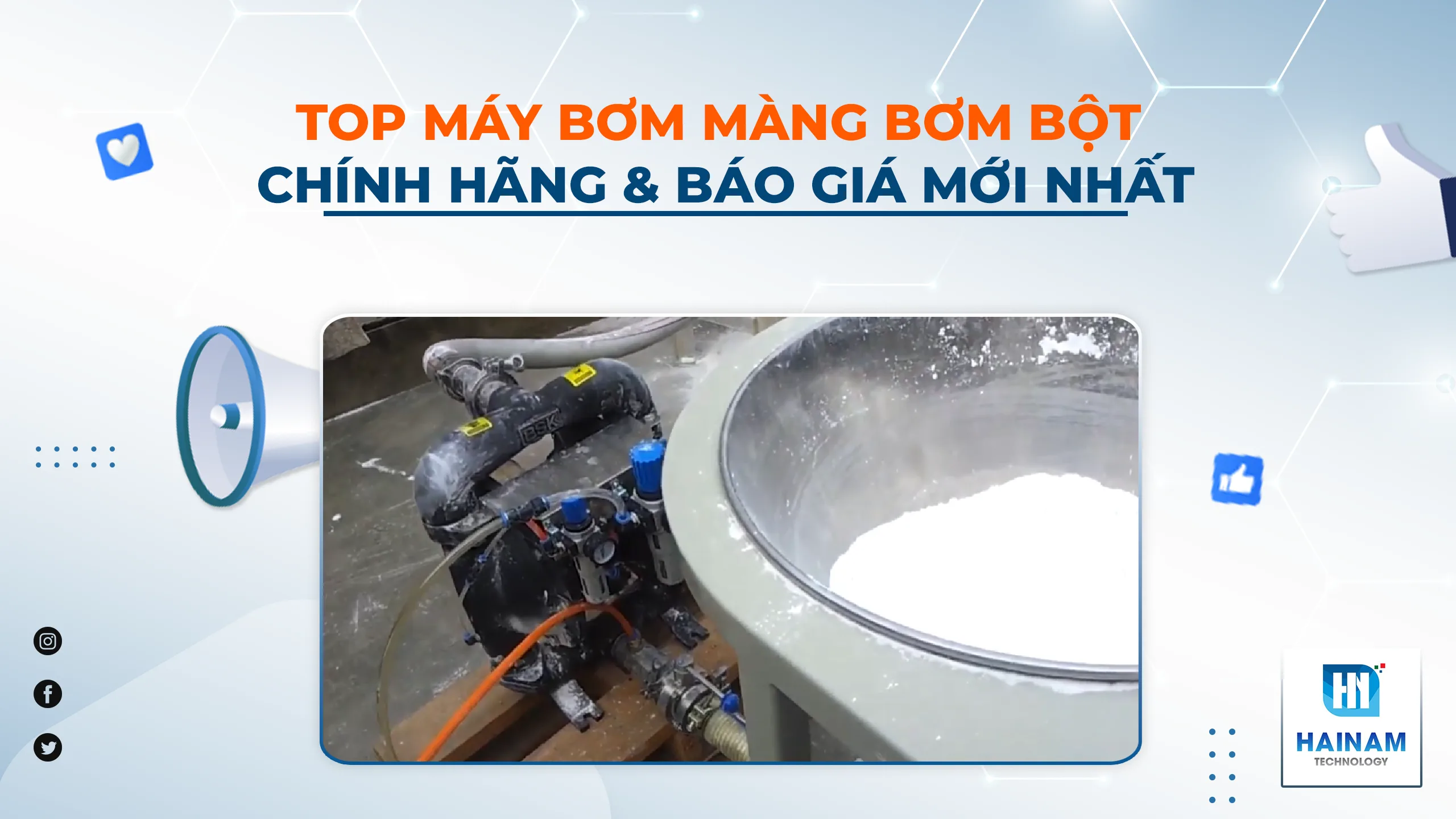 Top Máy Bơm Màng Bơm Bột Chính Hãng – Báo Giá Mới Nhất, Giao Nhanh Toàn Quốc