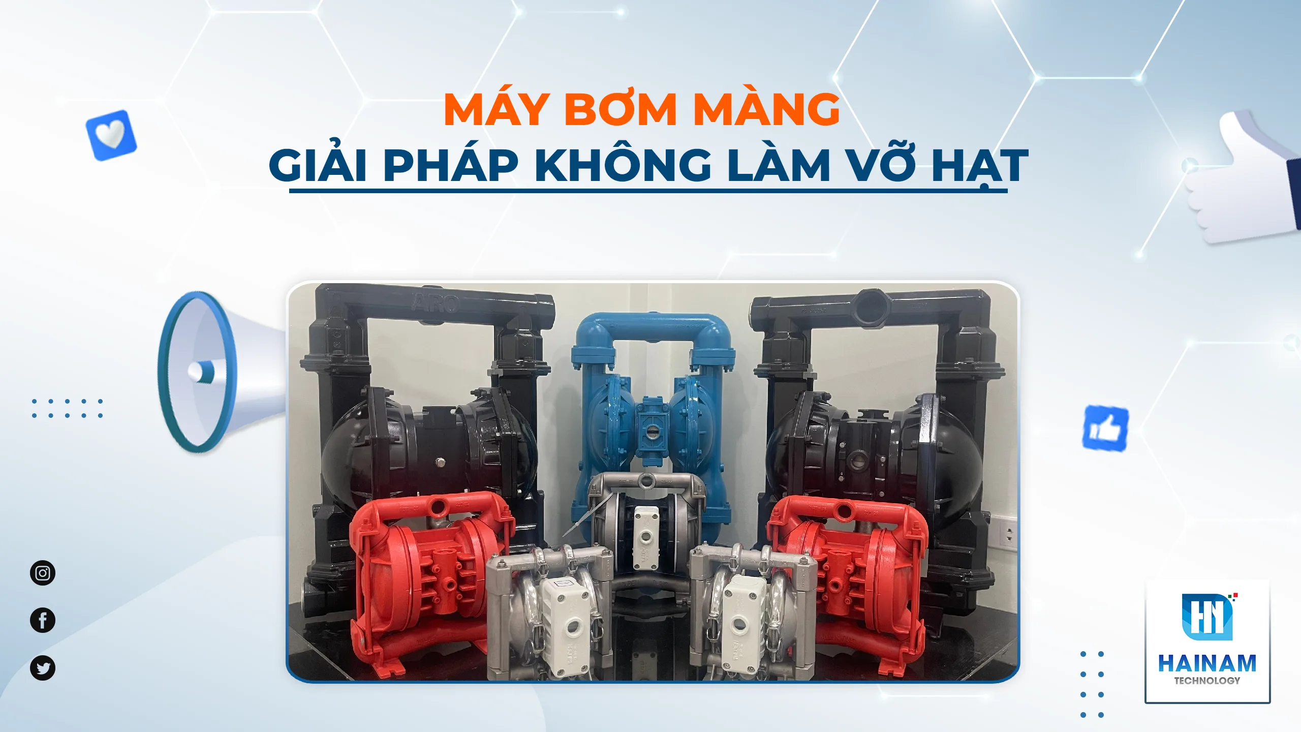 Tại Sao Máy Bơm Màng Là Giải Pháp Hoàn Hảo Cho Bơm Hạt?