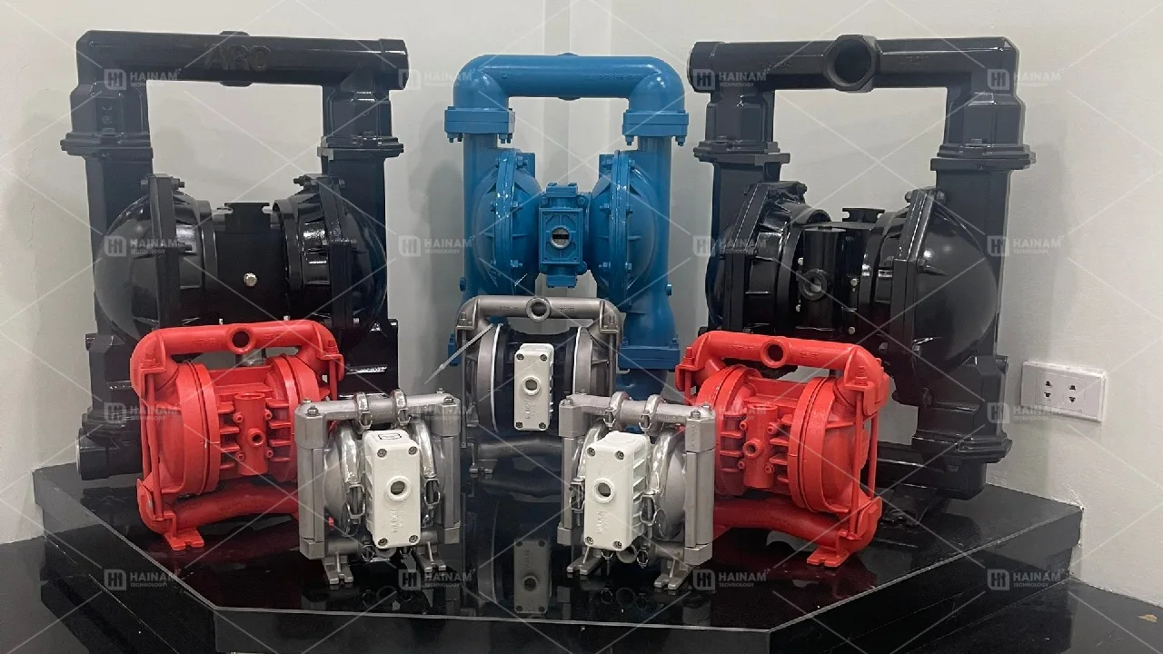 máy bơm màng khí nén thân nhôm