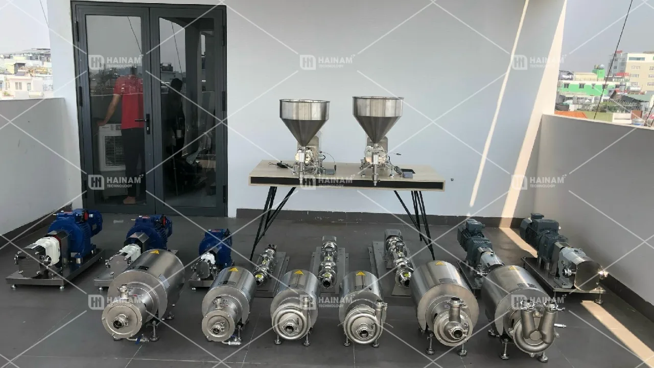 máy bơm thực phẩm