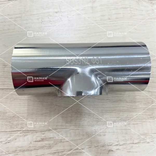 tê ngắn hàn inox 316l