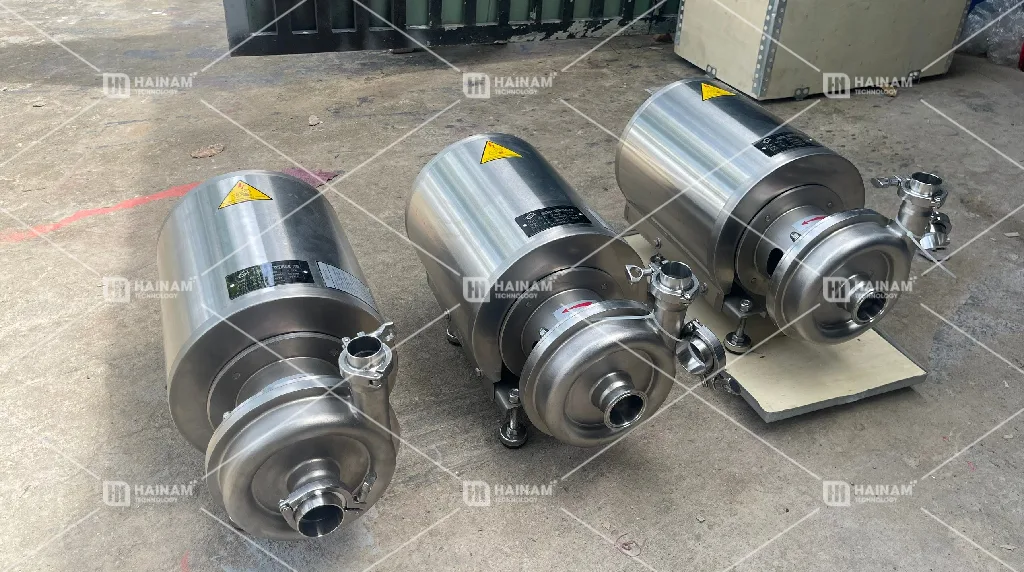 bơm ly tâm cho thực phẩm