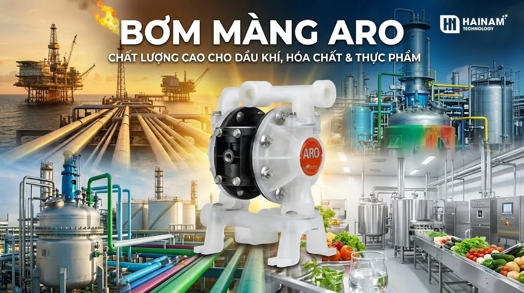bơm màng aro nhập khẩu chính hãng
