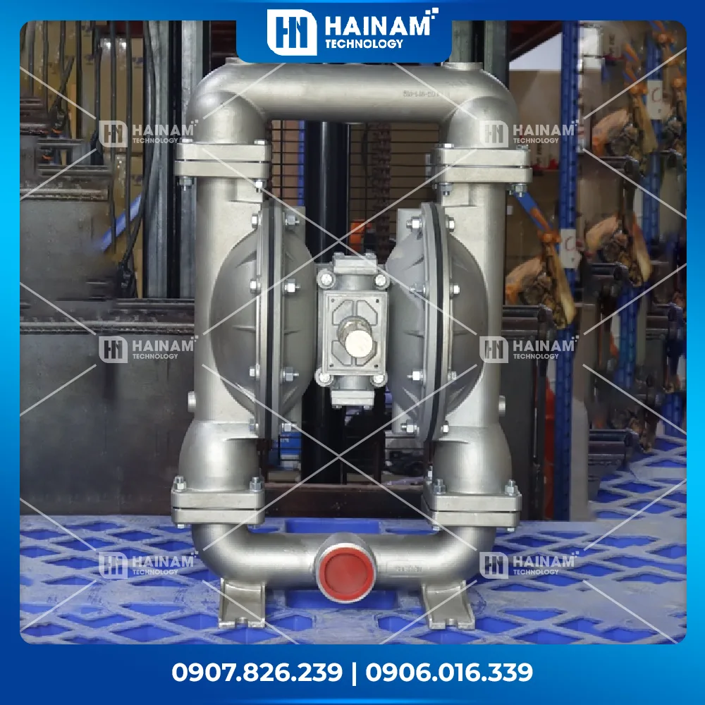 bơm màng sandpiper s20 thân inox