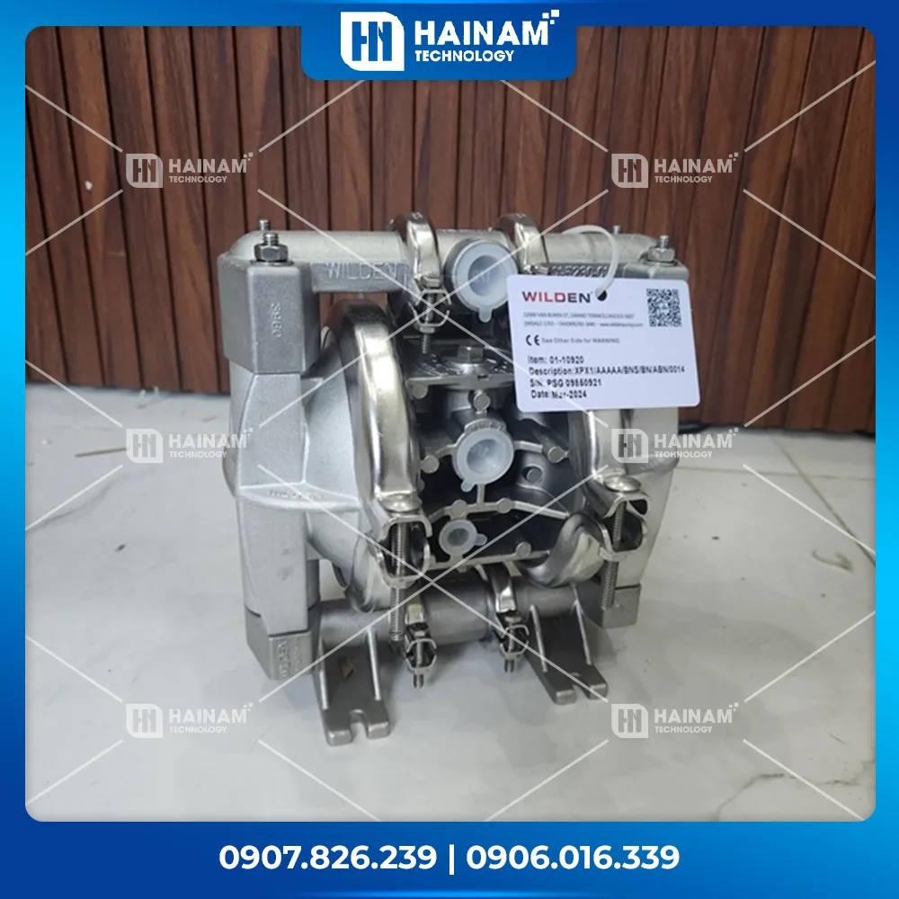 bơm màng wilden xpx1 thân inox