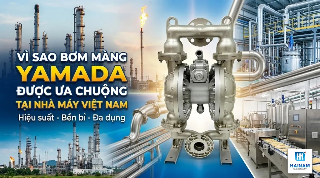 bơm màng yamada chất lượng, hiệu suất cao