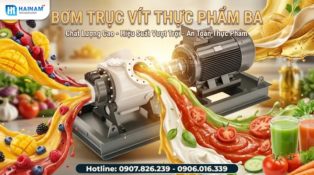 bơm trục vít ba