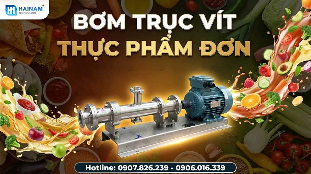bơm trục vít đơn