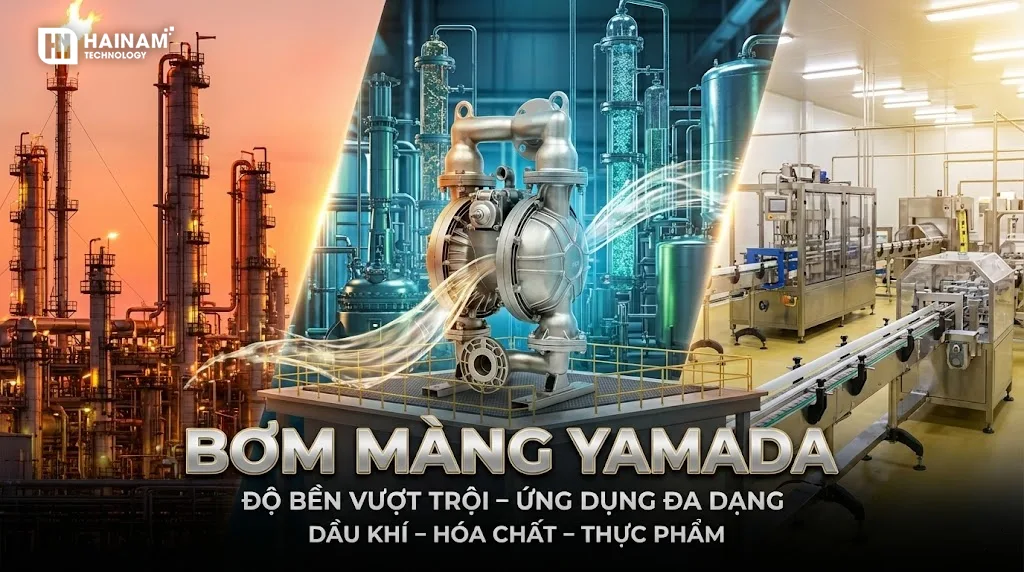 máy bơm màng yamada chính hãng, chất lượng