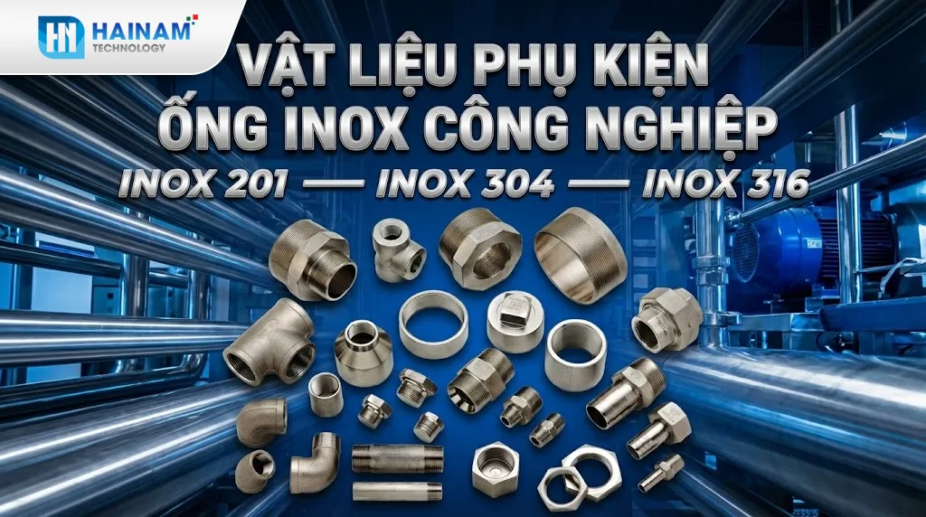 phụ kiện inox công nghiệp 304 316