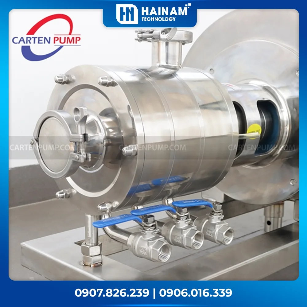 bơm đồng hóa 3 tầng cánh