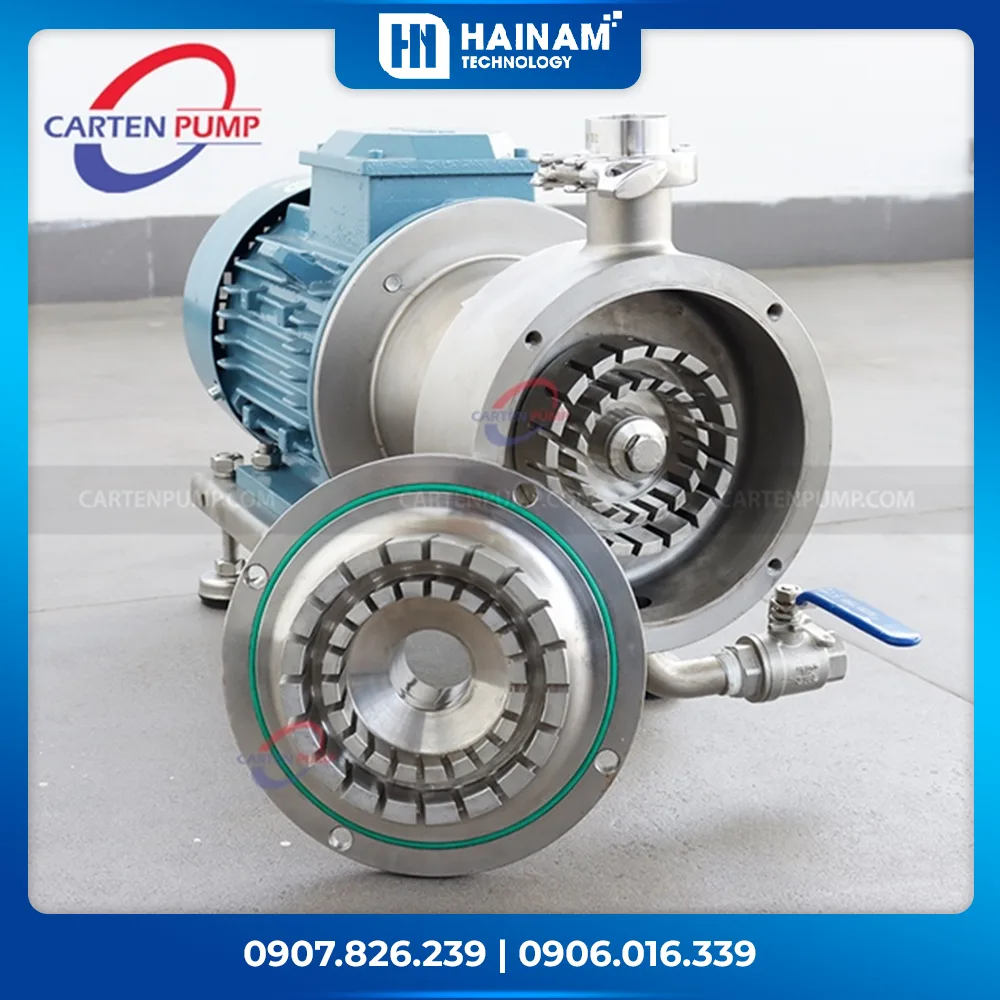 bơm đồng hóa nhũ tương