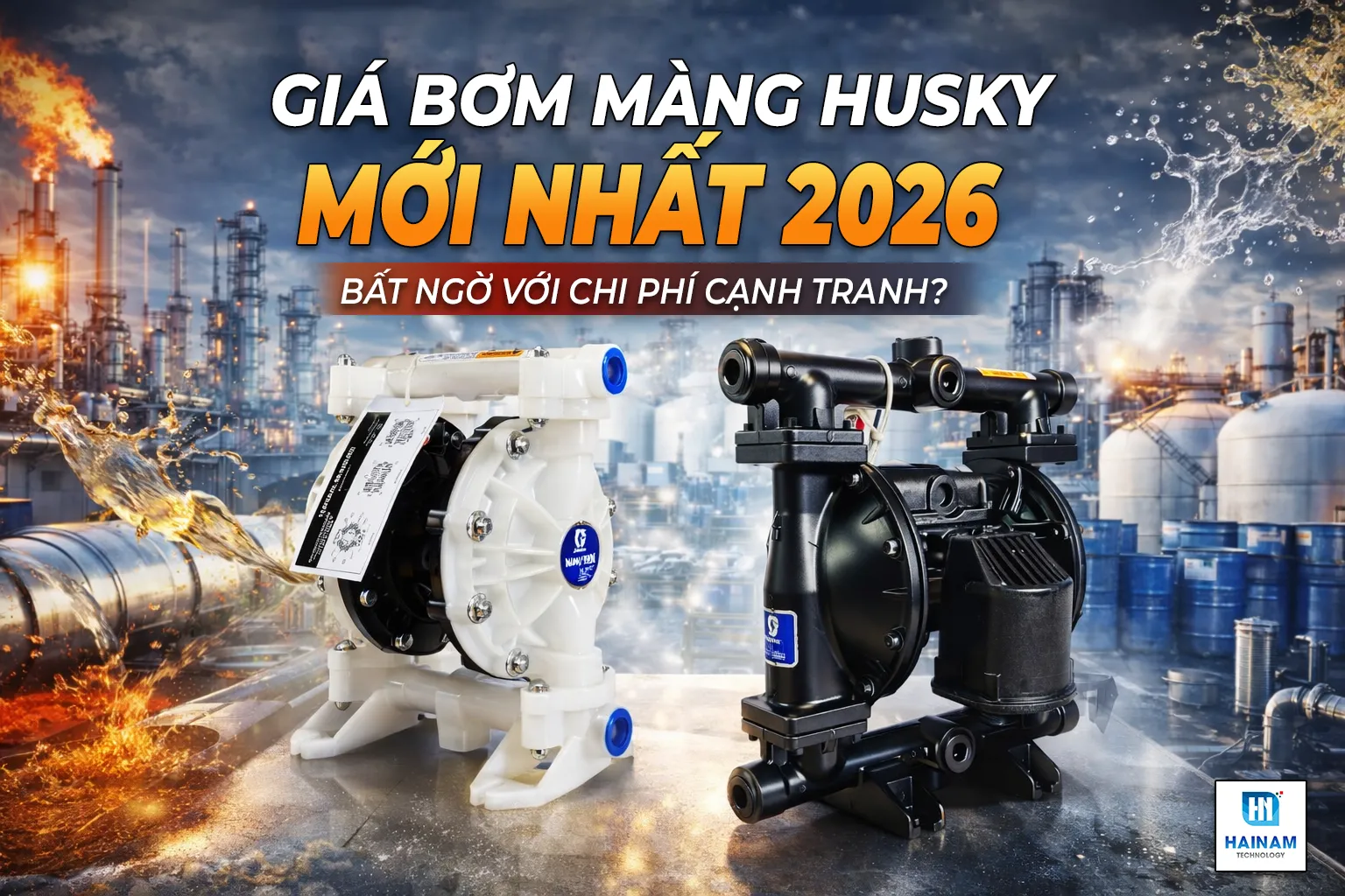 giá bơm màng husky mới nhất 2026