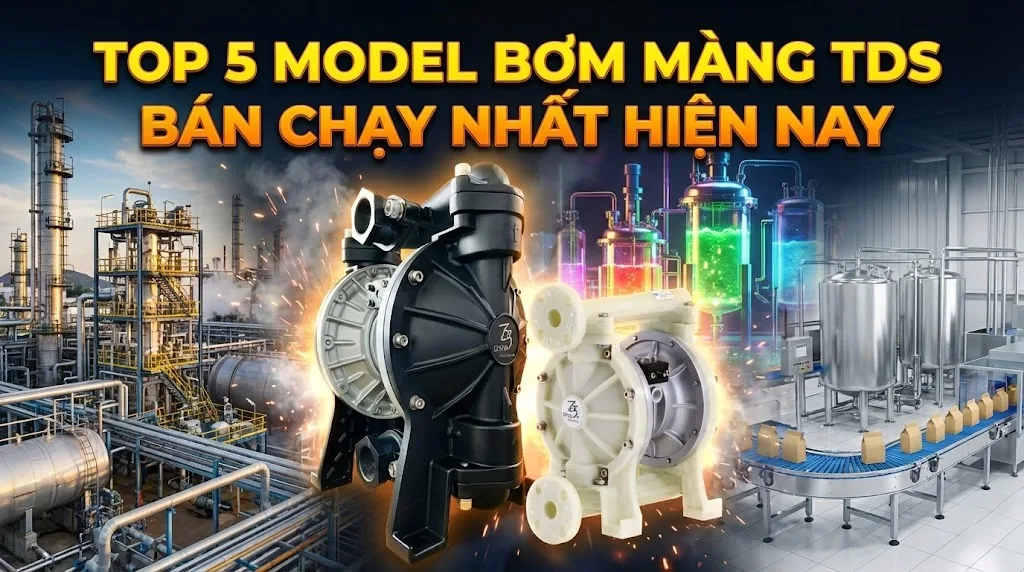 top 5 bơm màng tds phổ biến