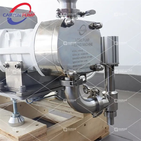 bơm chiết rót bán tự đông carten