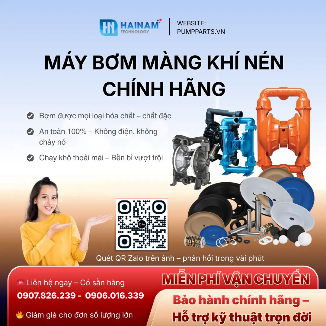 máy bơm màng khí nén