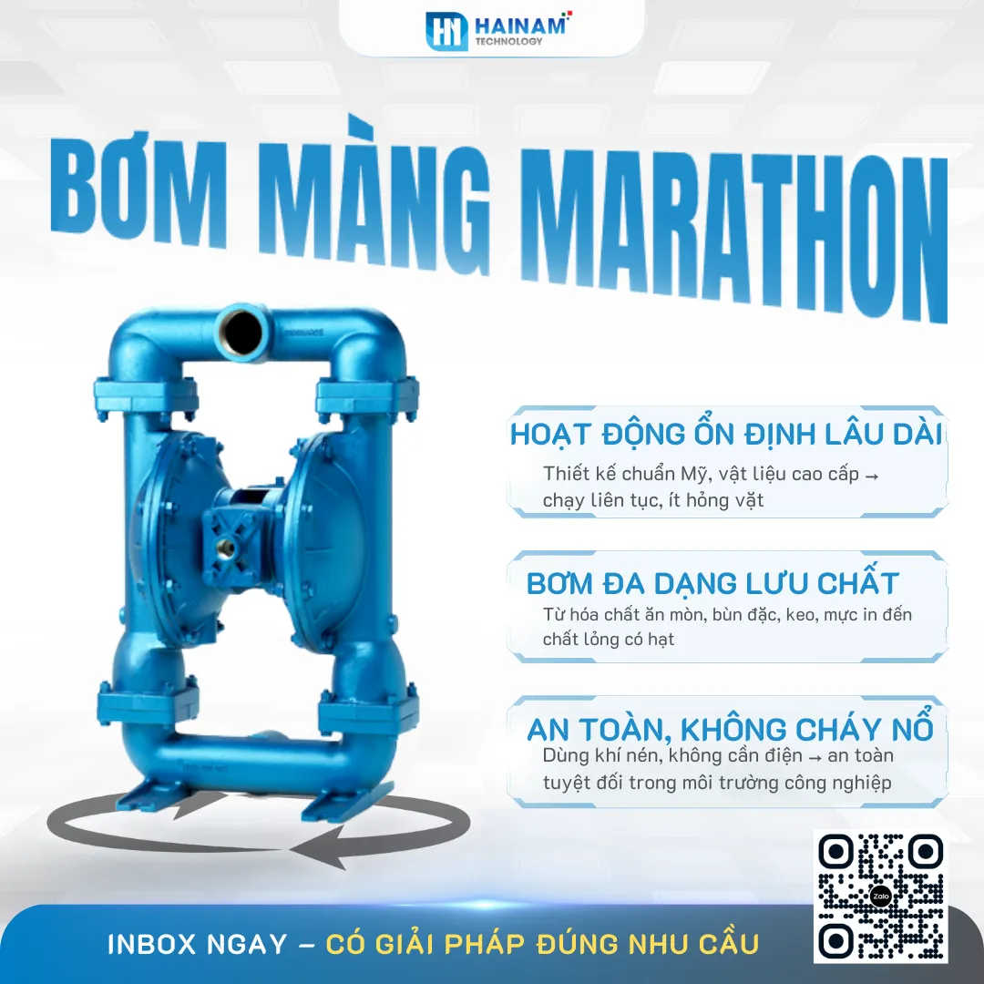 máy bơm màng marathon