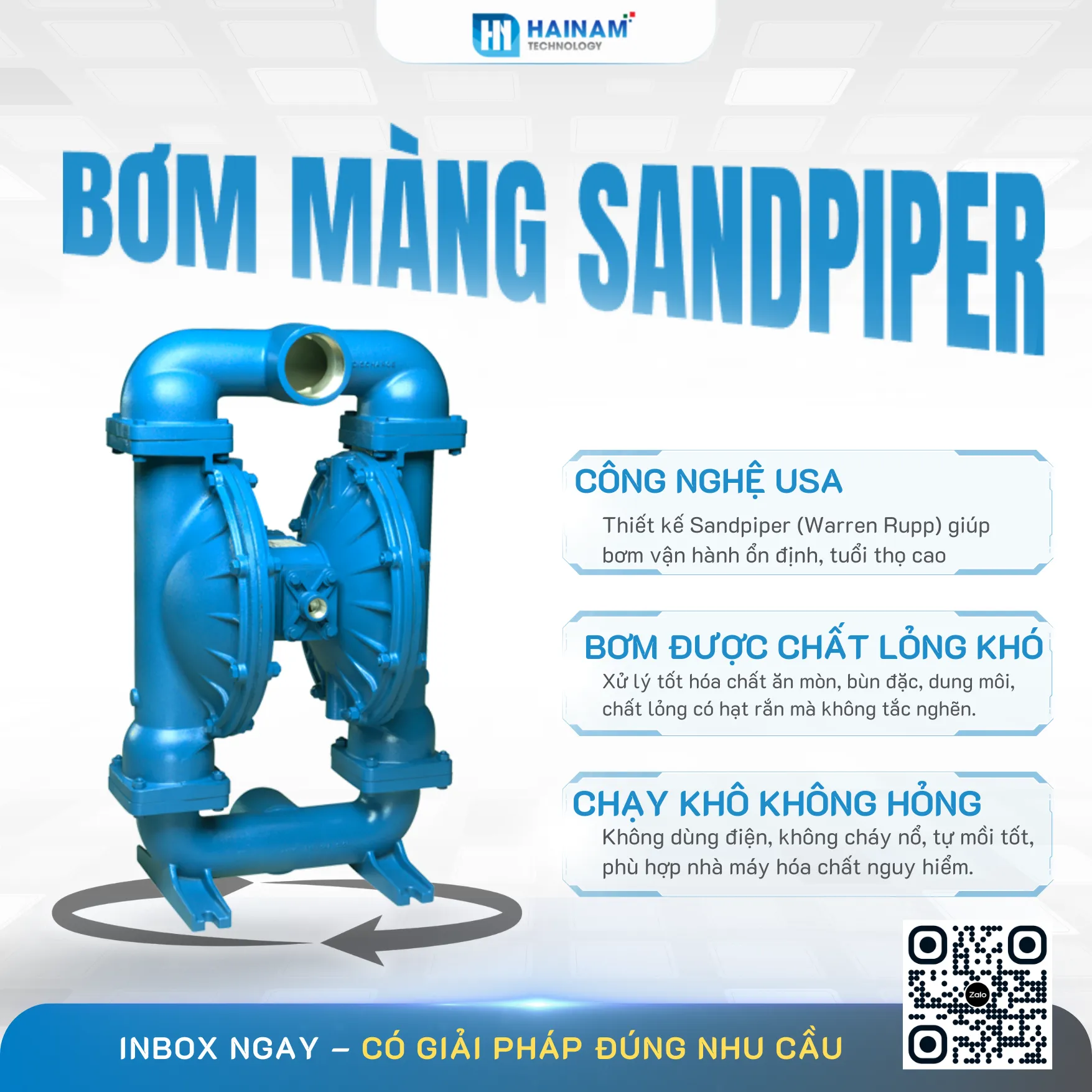 may bơm màng sandpiper