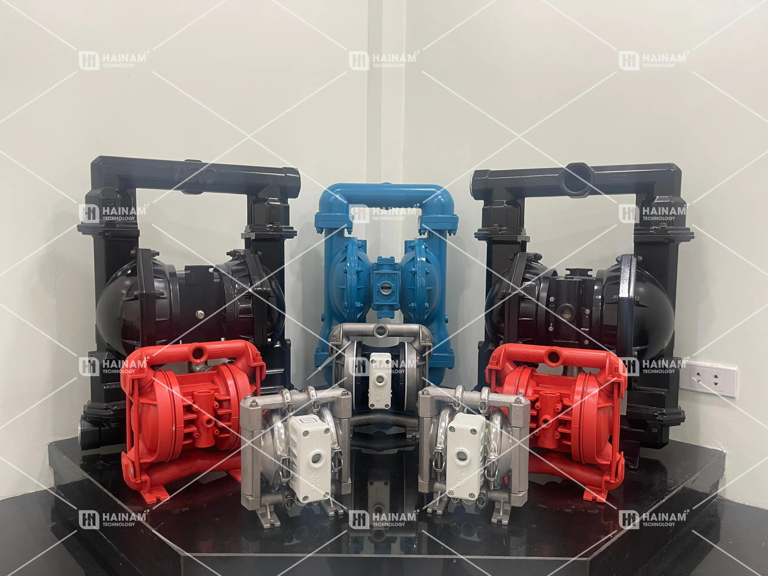 máy bơm màng khí nén mini