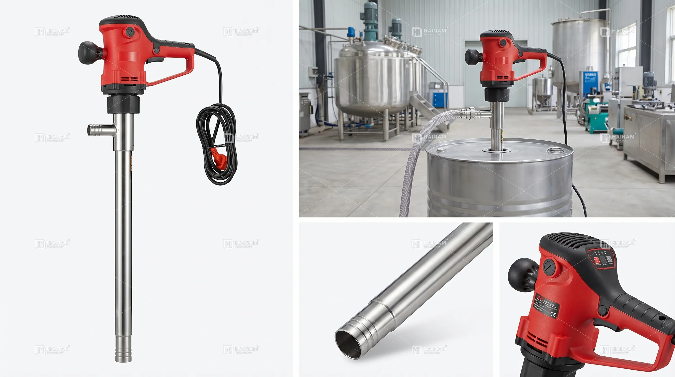 bơm thùng phuy chạy điện 220v