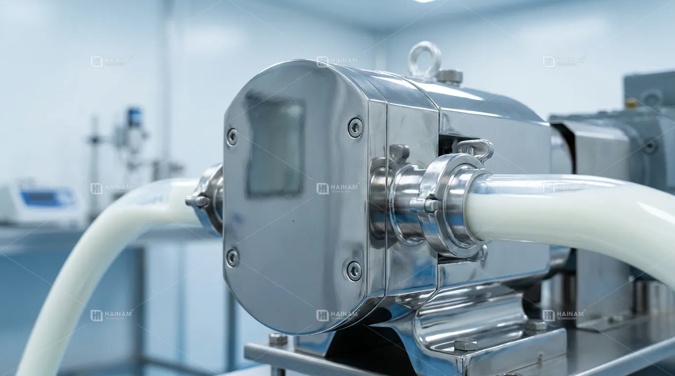 máy bơm thực phẩm inox 316 dùng cho sữa và nước giải khát