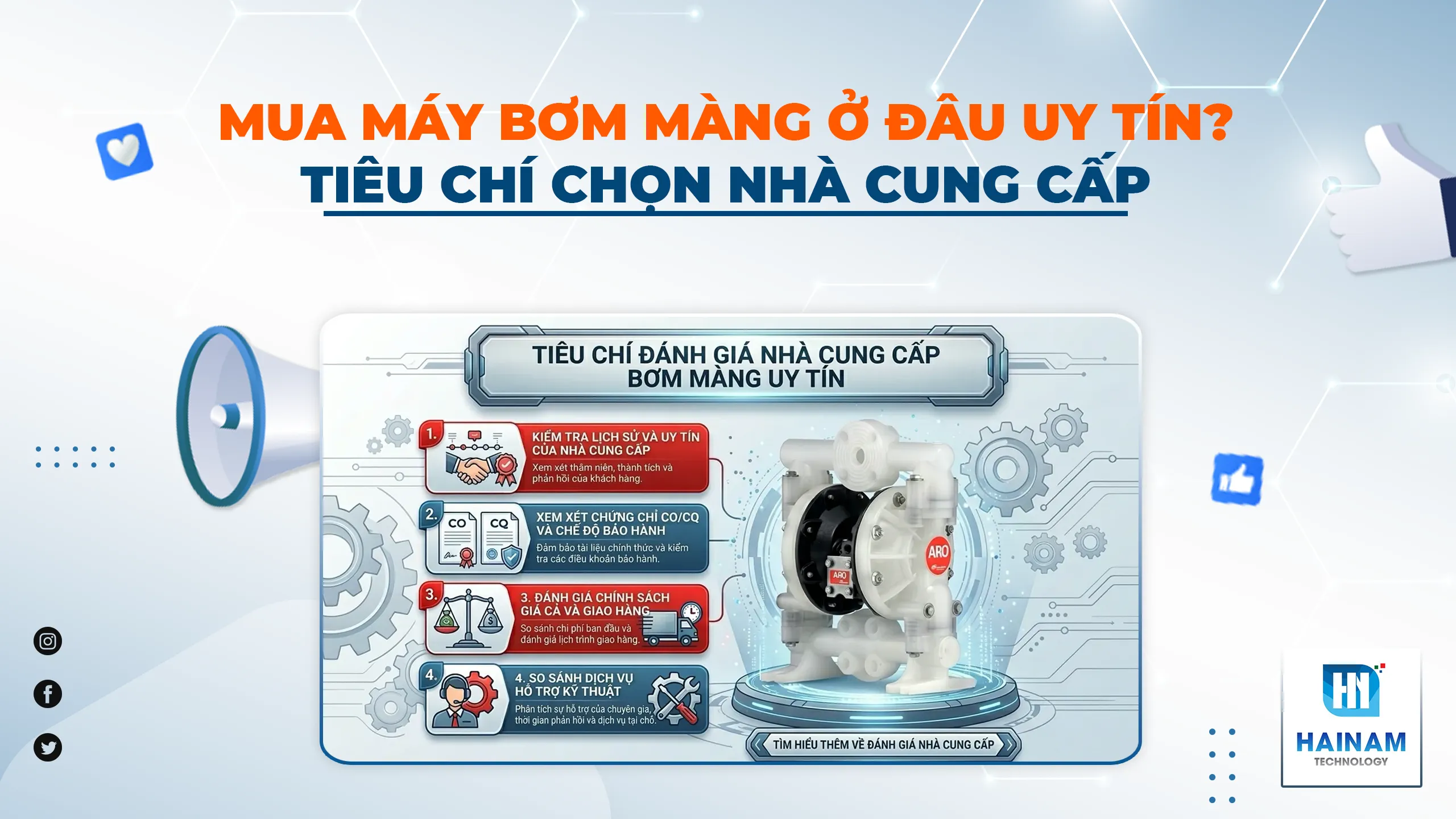 Mua Máy Bơm Màng Ở Đâu Uy Tín? Bí Quyết Chọn Địa Chỉ Chính Hãng 2026