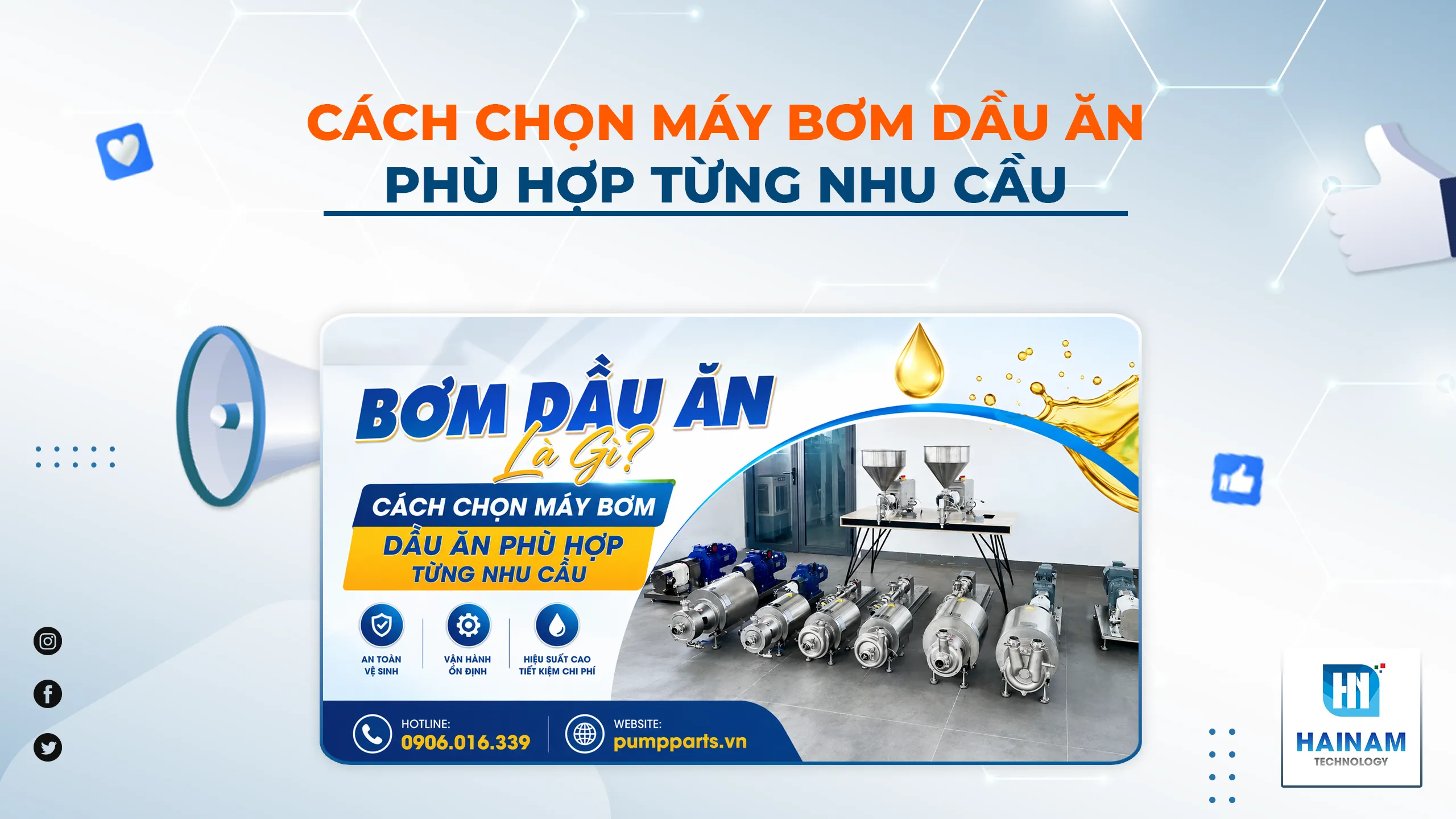 Bơm Dầu Ăn Là Gì? Cách Chọn Máy Bơm Dầu Ăn Phù Hợp Từng Nhu Cầu