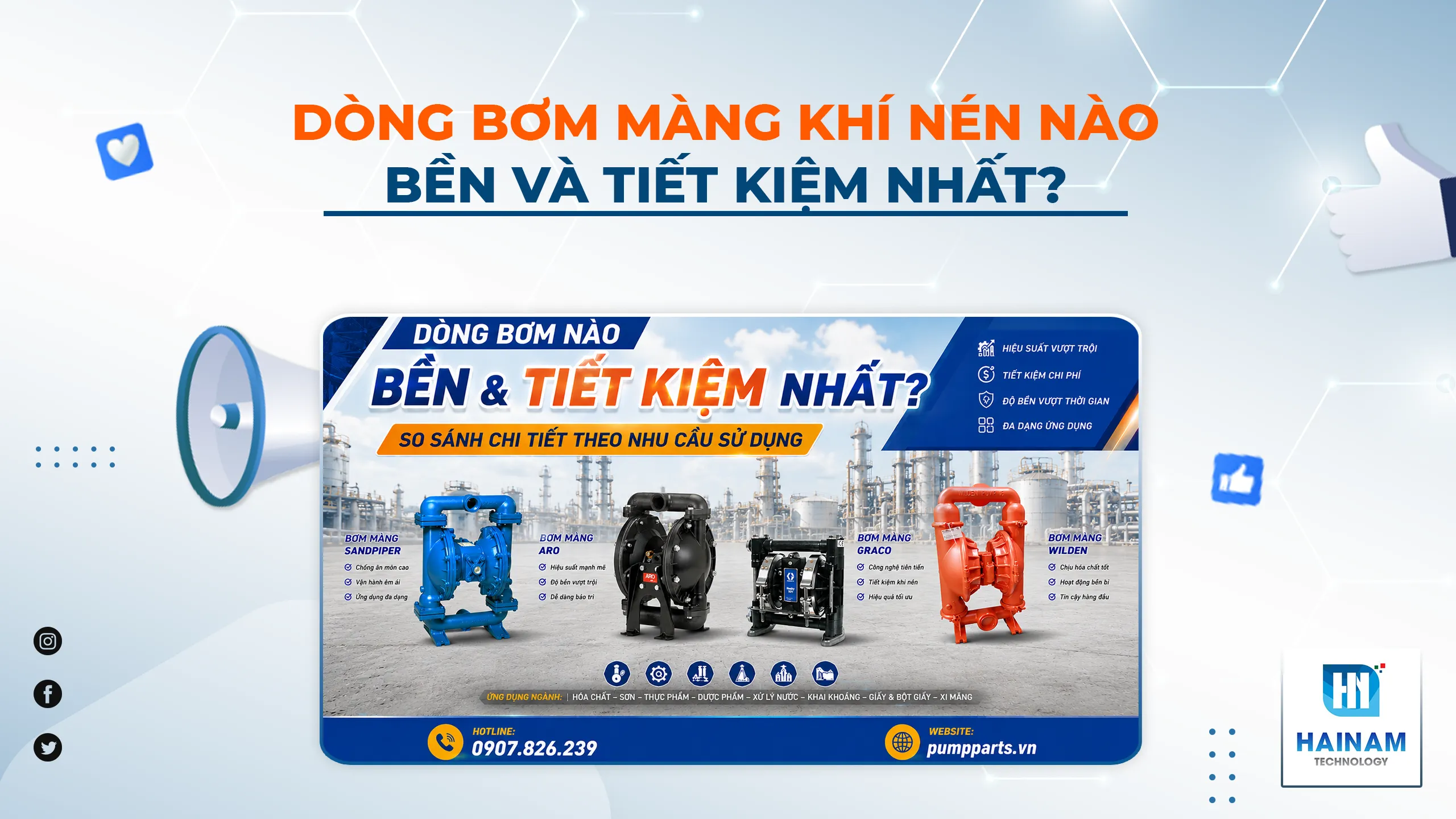 Dòng Bơm Nào Bền Và Tiết Kiệm Nhất? So Sánh Chi Tiết Theo Nhu Cầu Sử Dụng