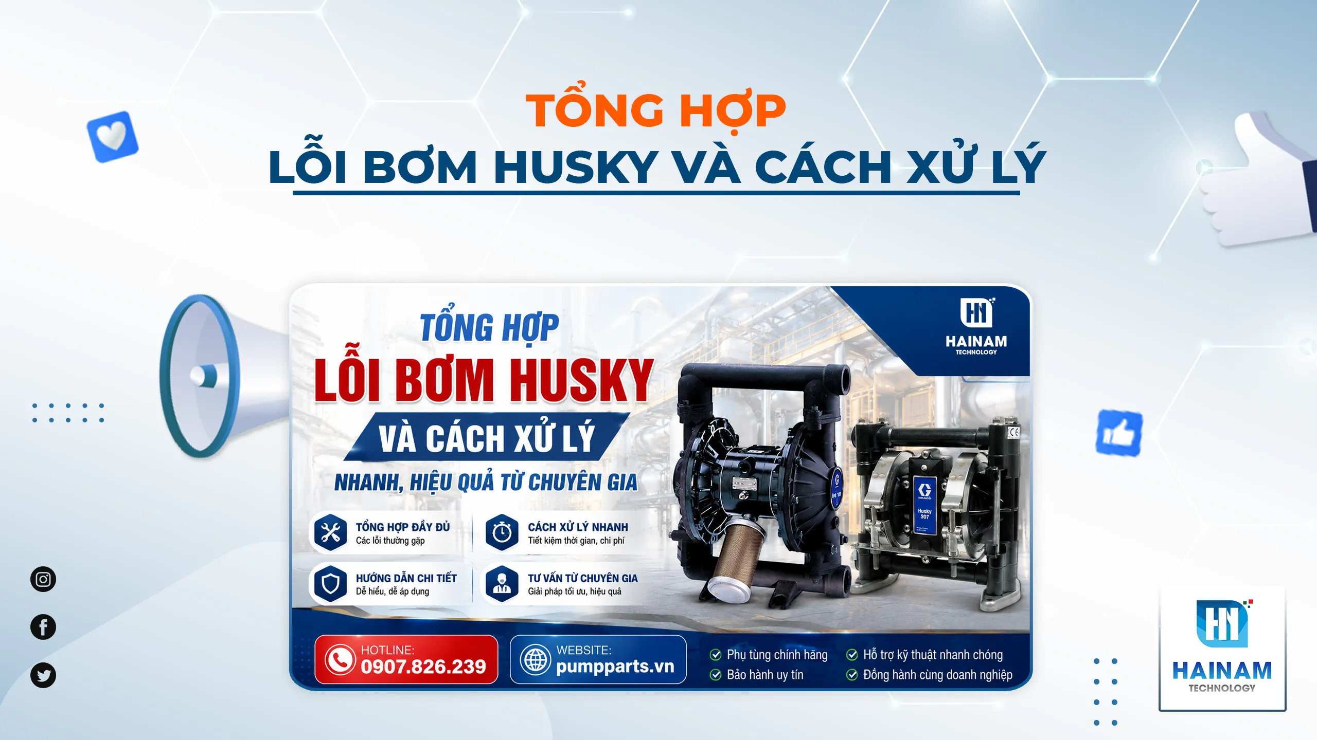 Tổng Hợp Lỗi Bơm Husky Và Cách Xử Lý Hiệu Quả Từ Chuyên Gia