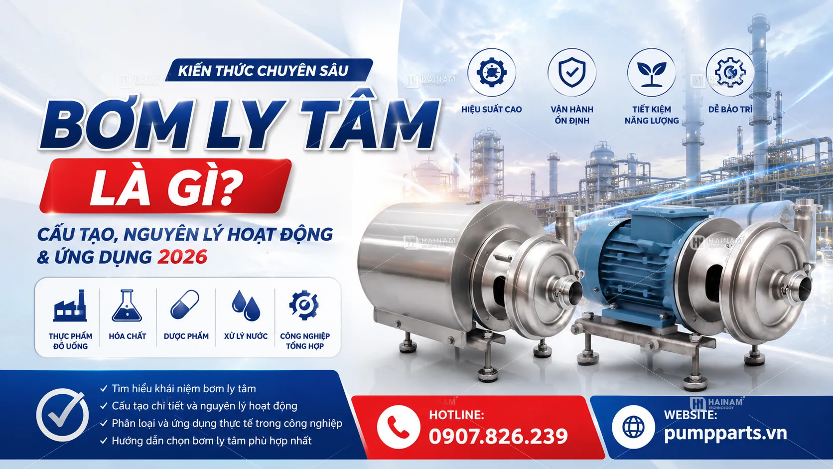 máy bơm ly tâm