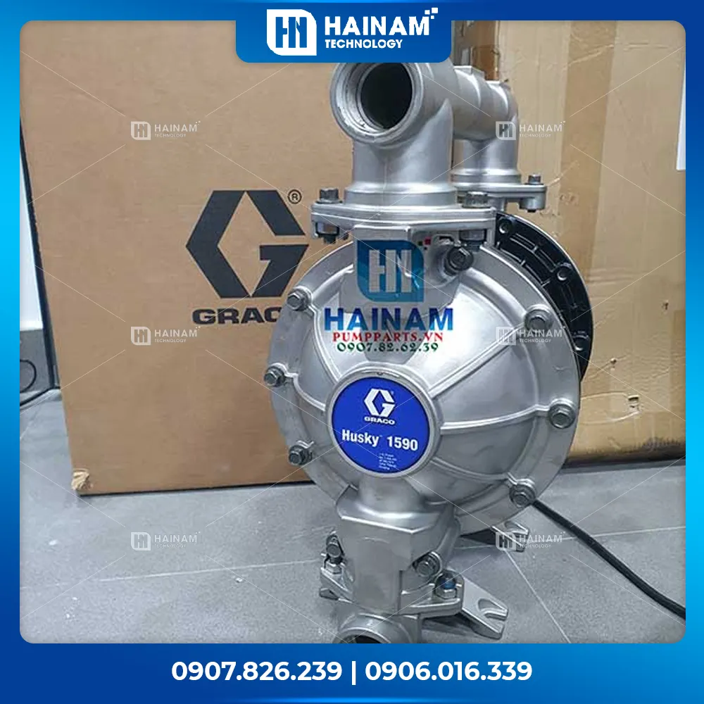 bơm màng husky 1590 inox