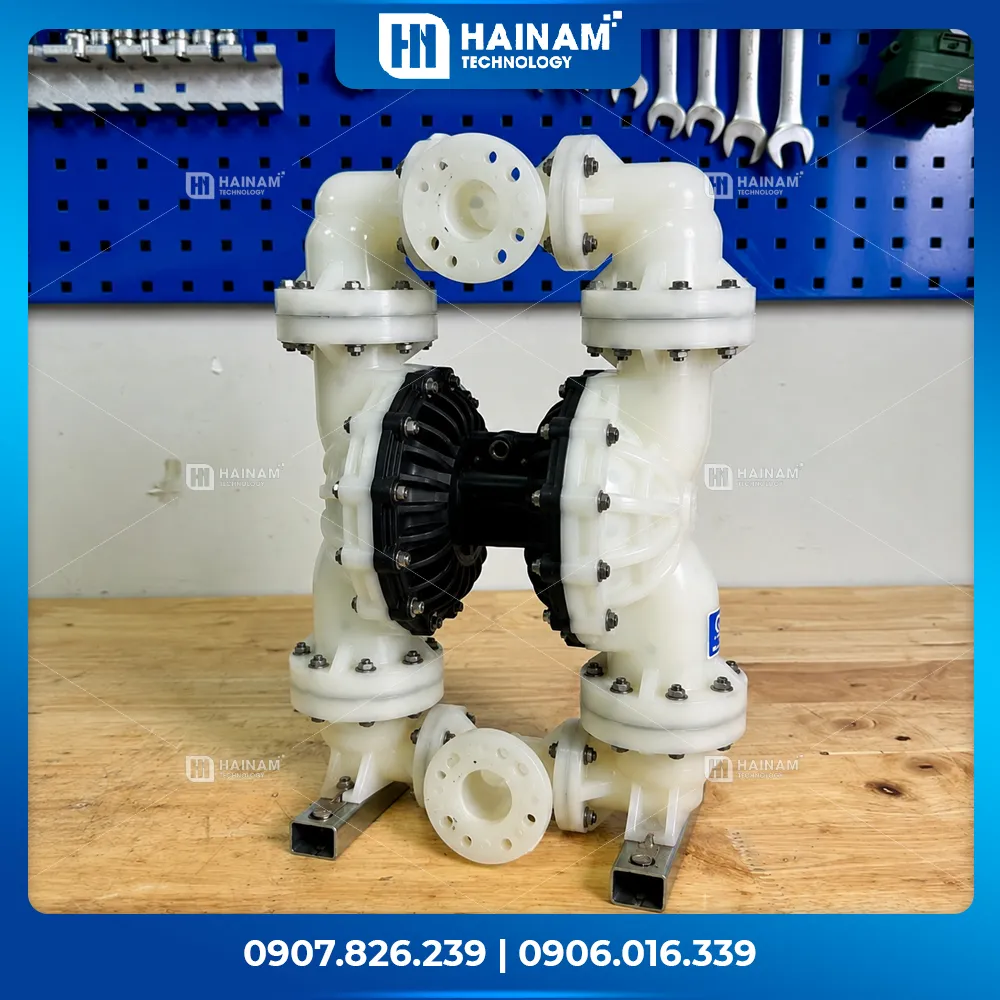 bơm màng husky 3300 thân nhựa