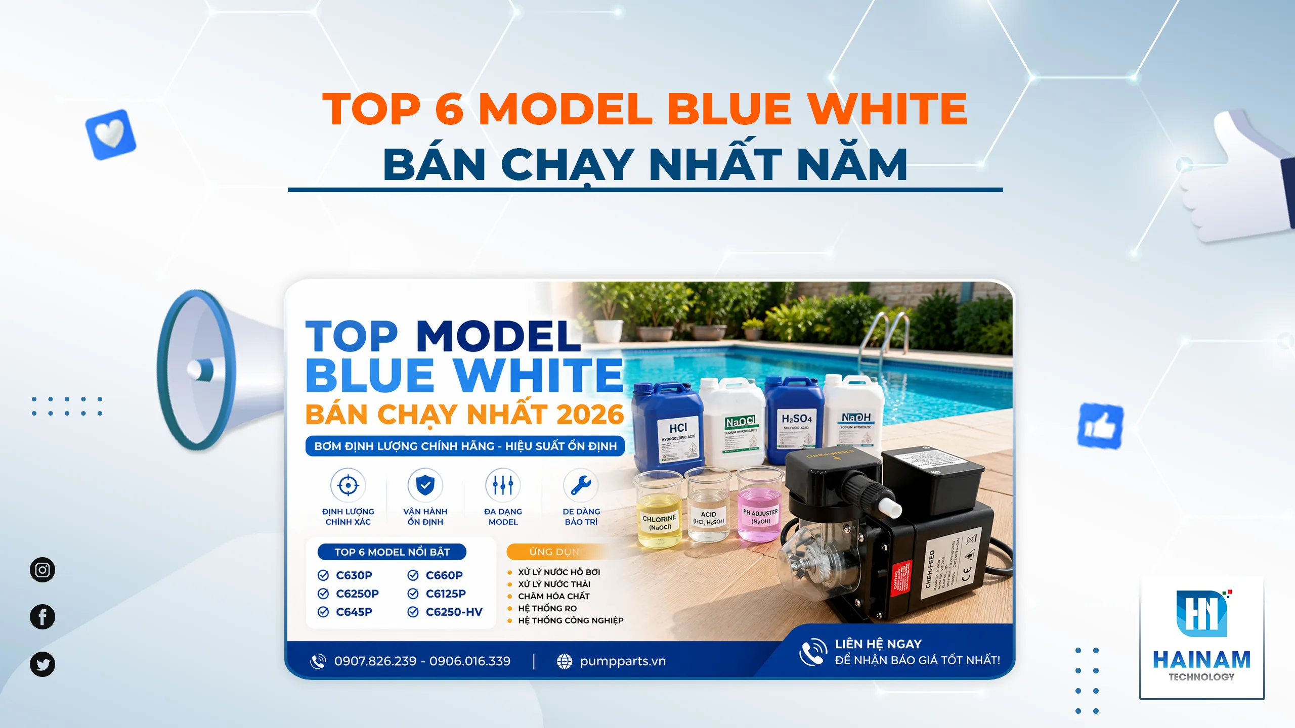 TOP MODEL BLUE WHITE BÁN CHẠY NHẤT 2026