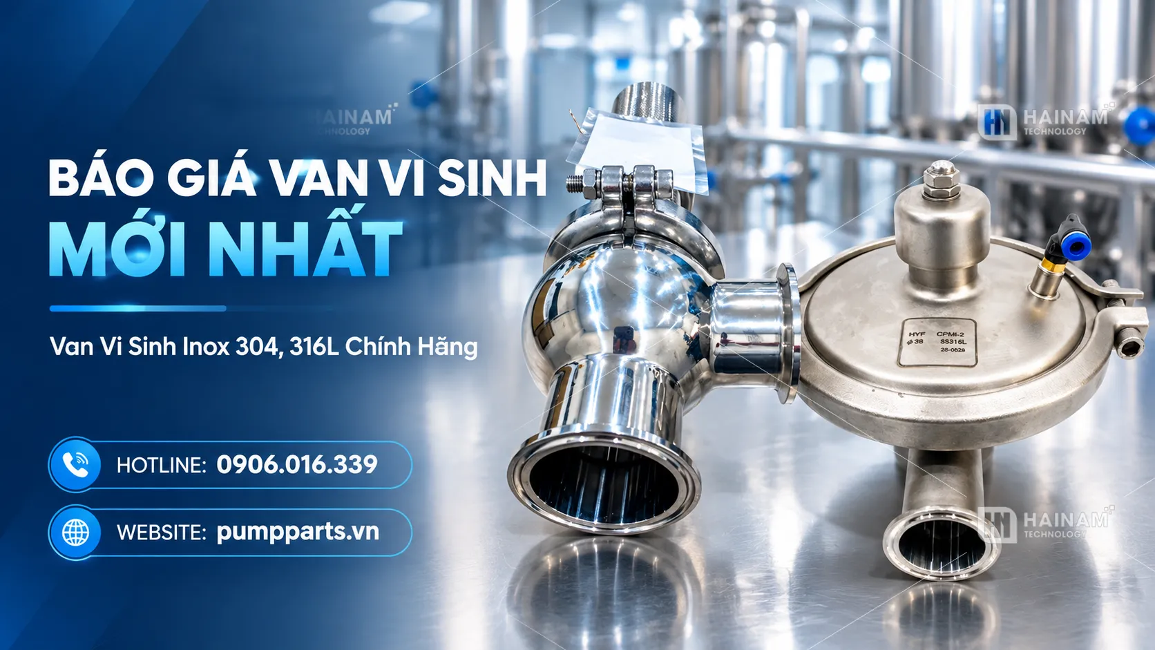 báo giá van vi sinh mới nhất 2026