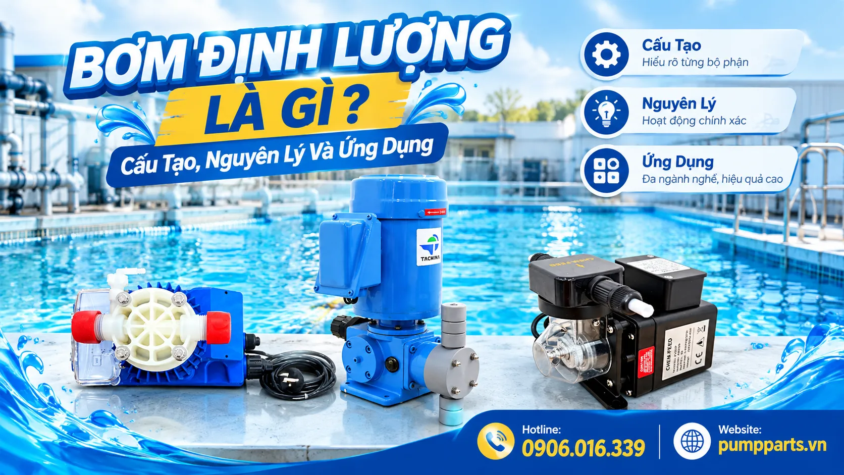 bơm định lượng là gi cấu tạo nguyên lý