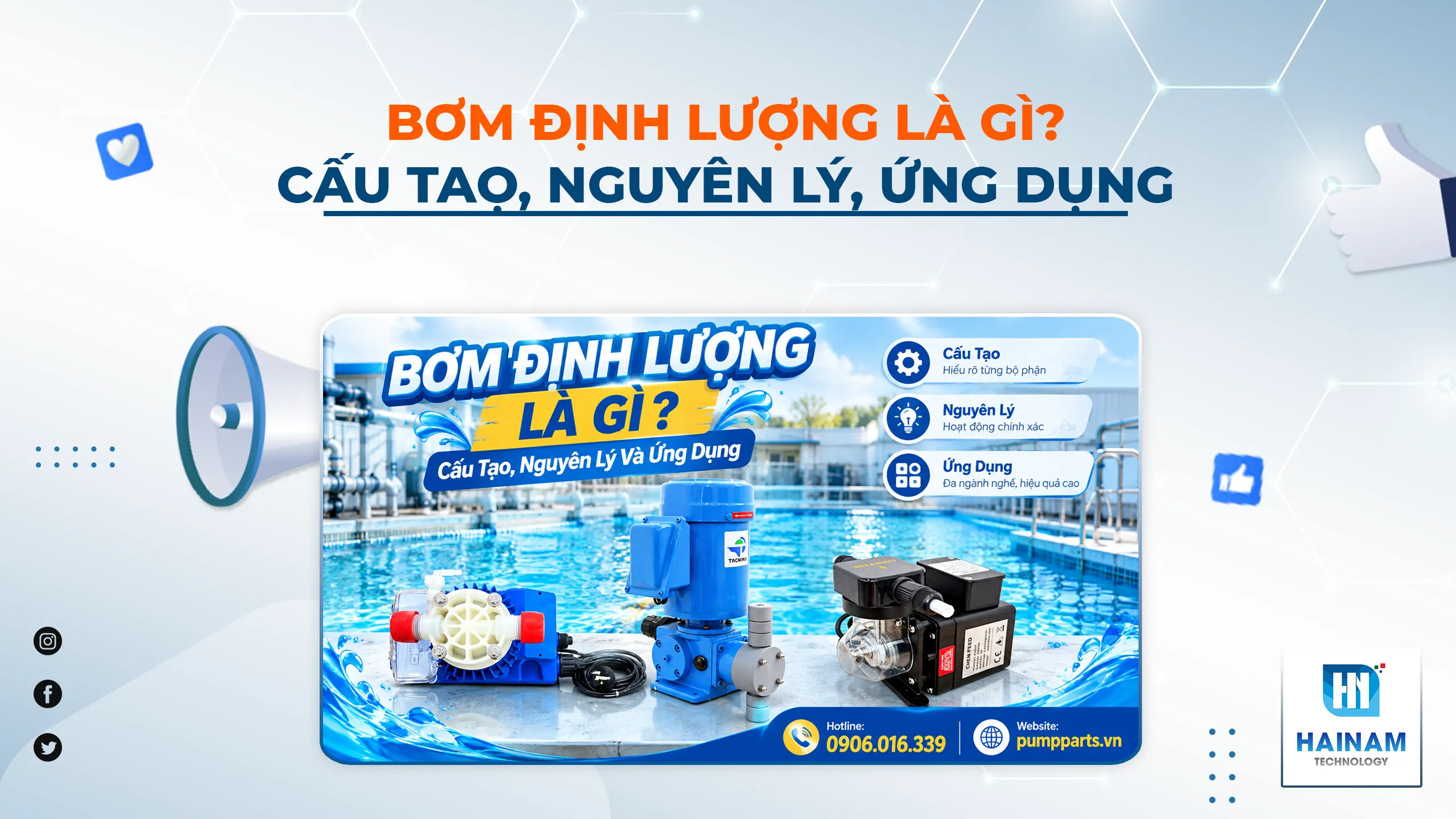 Bơm Định Lượng Là Gì? Cấu Tạo, Nguyên Lý Và Ứng Dụng