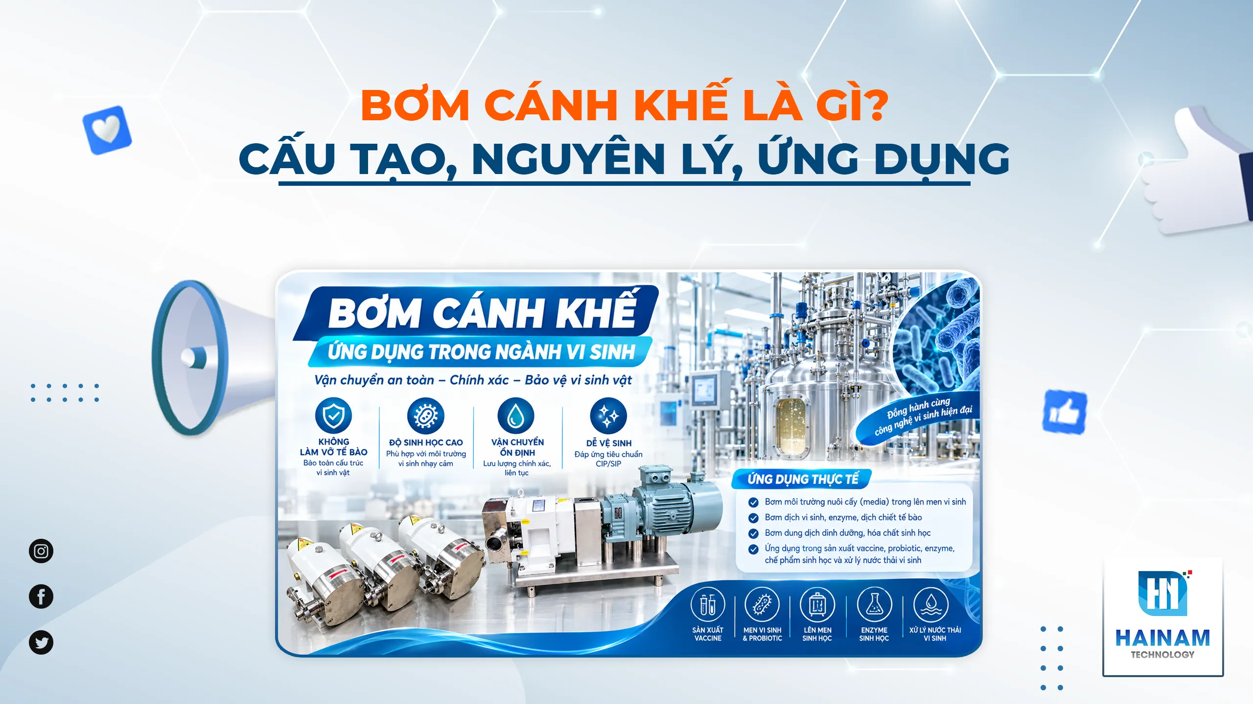 Bơm Cánh Khế Là Gì? Cấu Tạo, Nguyên Lý, Ứng Dụng Và Cách Chọn