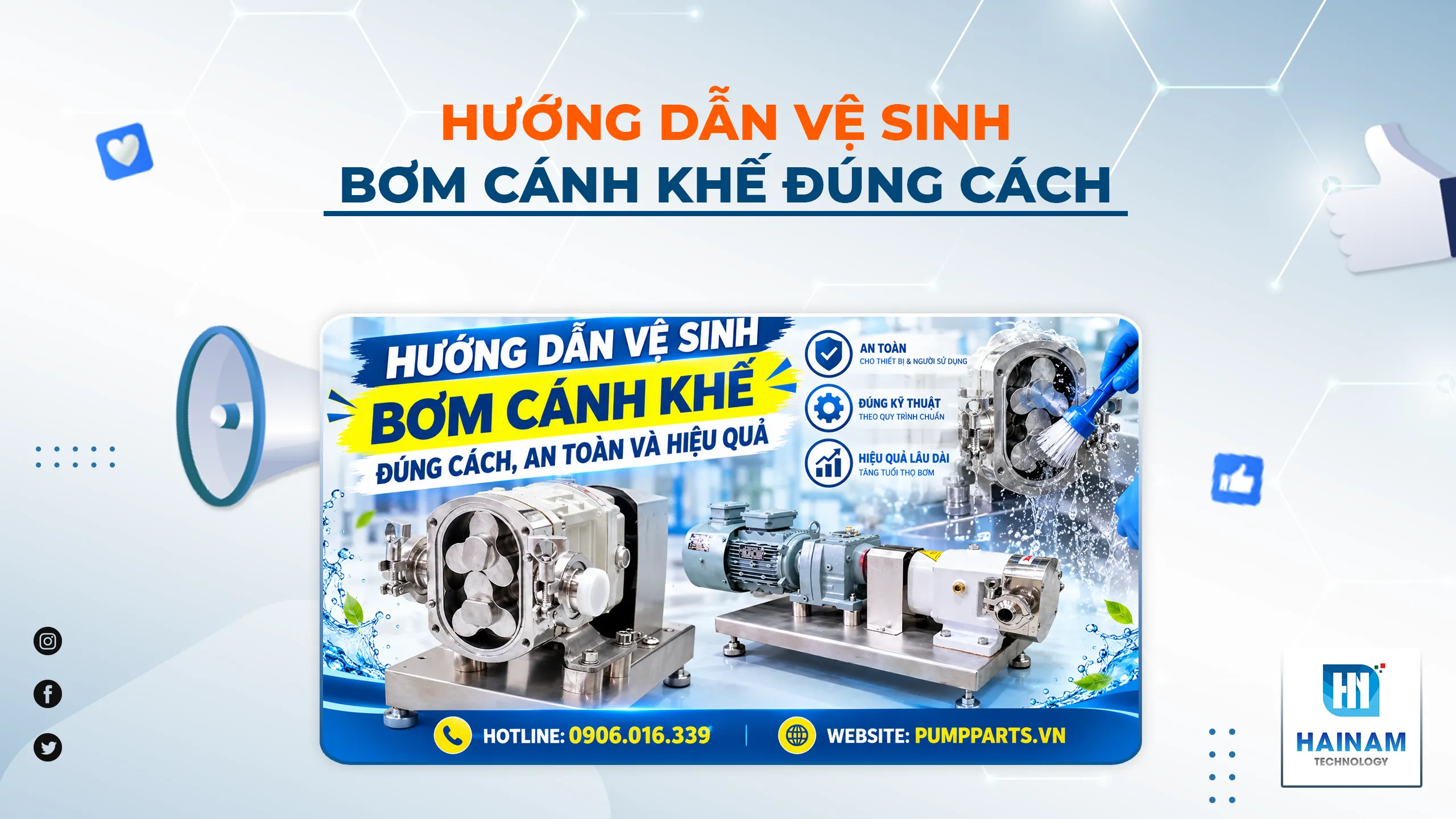Hướng Dẫn Vệ Sinh Bơm Cánh Khế Đúng Cách, An Toàn Và Hiệu Quả